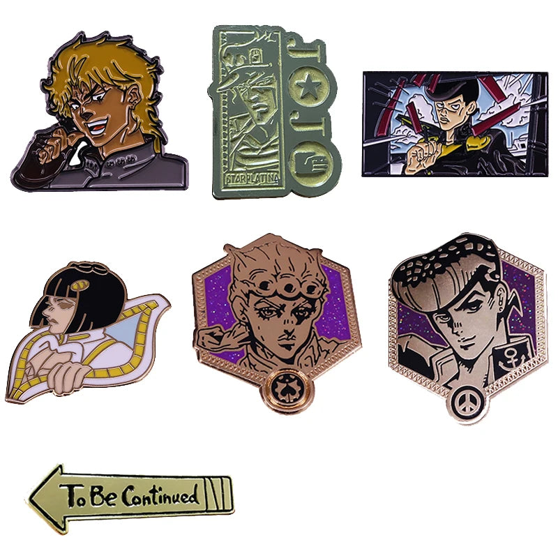 Jojos Bizarre Adventure pins.