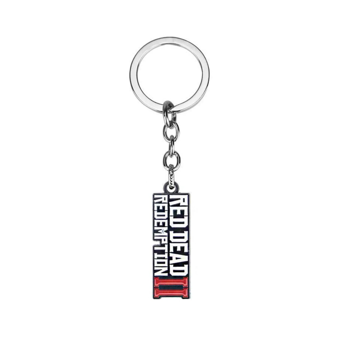 Red Dead Redemption Title card Keychain.