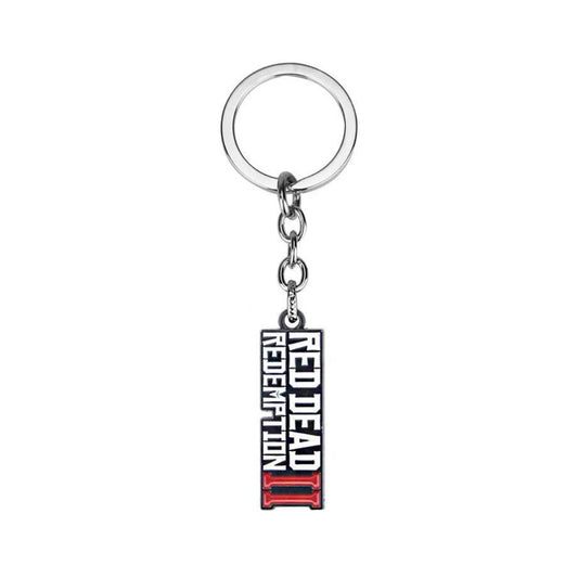 Red Dead Redemption Title card Keychain.