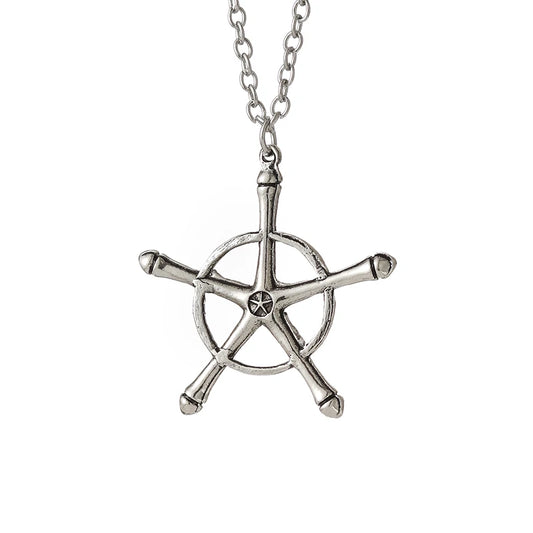 Anime Bleach Necklace, Earrings, Keychain Pendant. Ginrei Gojiaku Amulet.